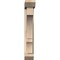 Ekena Millwork Balboa Slat Smooth Bracket w/ Offset Brace, Douglas Fir, 5 1/2"W x 22"D x 34"H BKT0604X22X34BOA06SDF - alternate 3